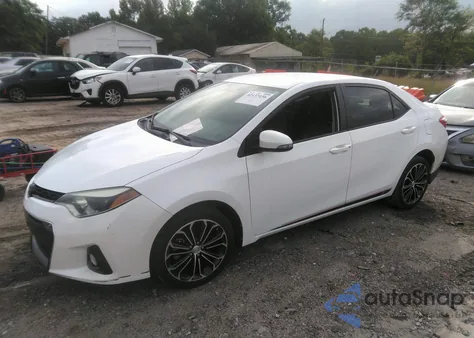 2016 Toyota Corolla S Plus из США, поврежденный, VIN 2T1BURHE3GC545336